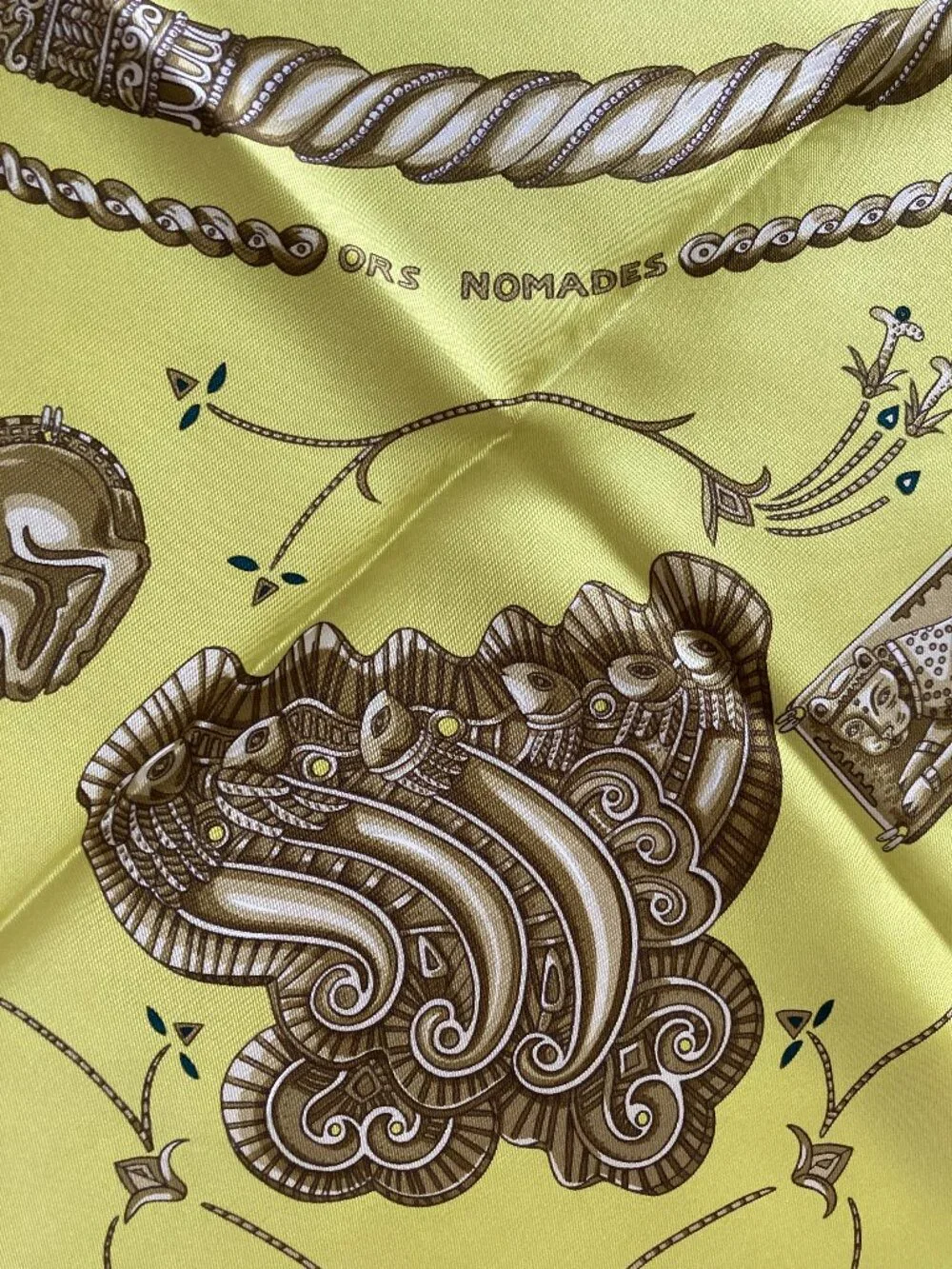 NWT Hermes Ors Nomades Silk Scarf